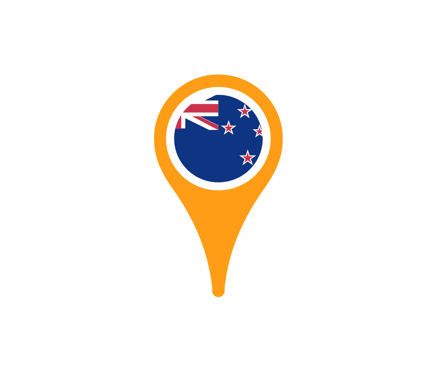 New Zealand marker icon